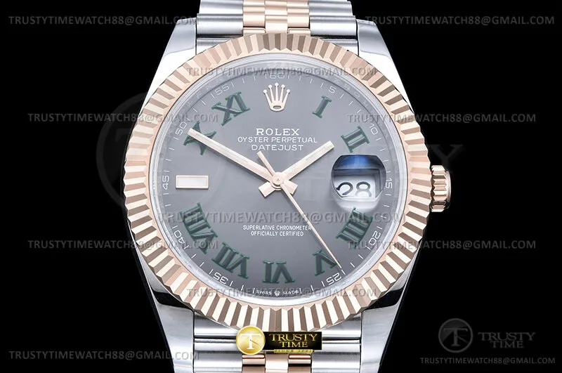 R2DJ0522C - DJ2 41mm Jub Flt RG/SS Grey/Rmn CLEAN PLUS DD3235