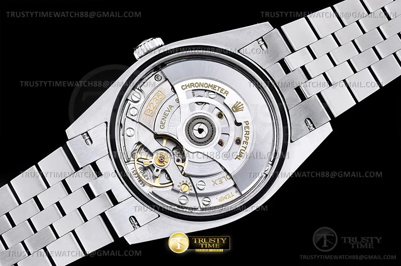 RDJ0483 - DJ 36mm Jub Flt 904L SS/SS Wht MOP/Diam VSF VS3235
