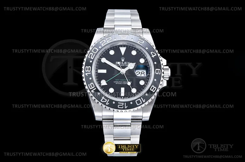 ROLGMT0398C - GMT II 126710GRNR Oys SS/SS RICH V2 JH3285-FS