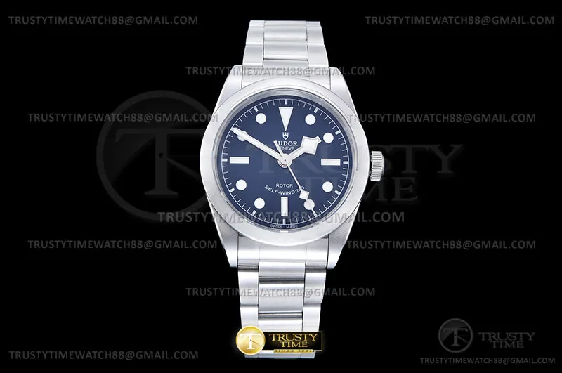 TUD132A - Black Bay One 79500 36mm Oys SS/SS Blue KRF A2824