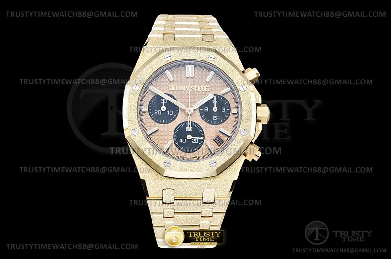 AP0965 -Royal Oak Chrono Frst 26240 Wt YG/YG oro/Stk DDF DD4401