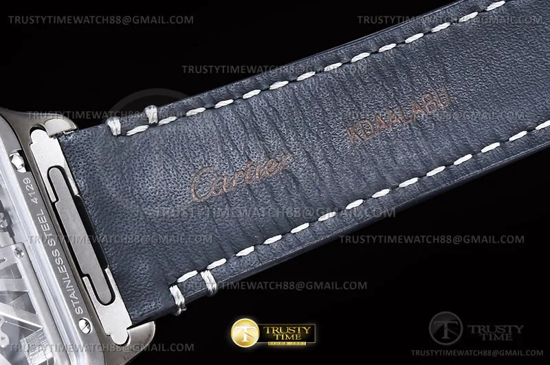 CAR0641G - Santos Cartier Skele 40mm PVD/LE Ske RICH V2 9611MC