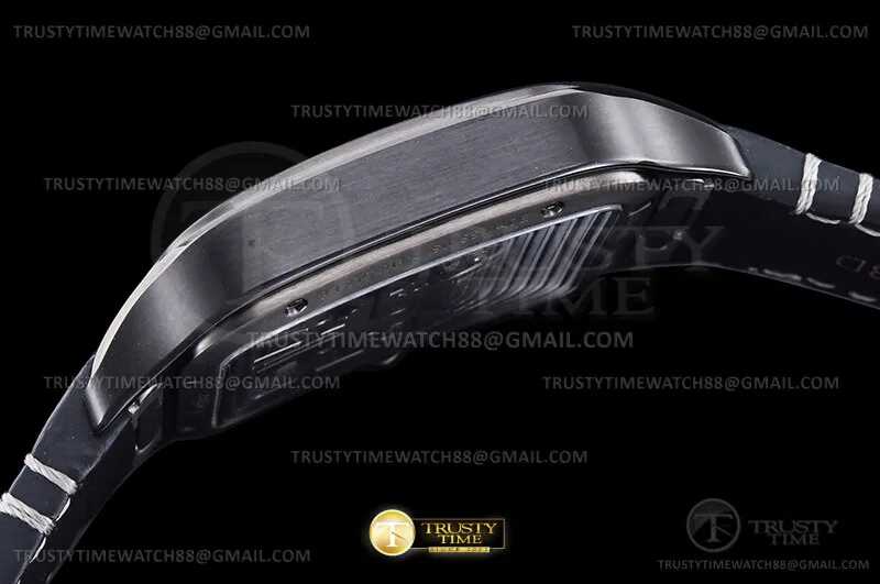CAR0641H -Santos De Cartier Skele 40mm PVD/LE Ske RICH V2 9612MC