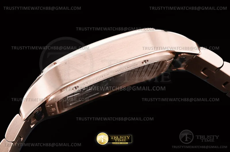CAR0642G - Santos De Cartier Skele 40mm RG/RG Ske RICH V2 9619MC