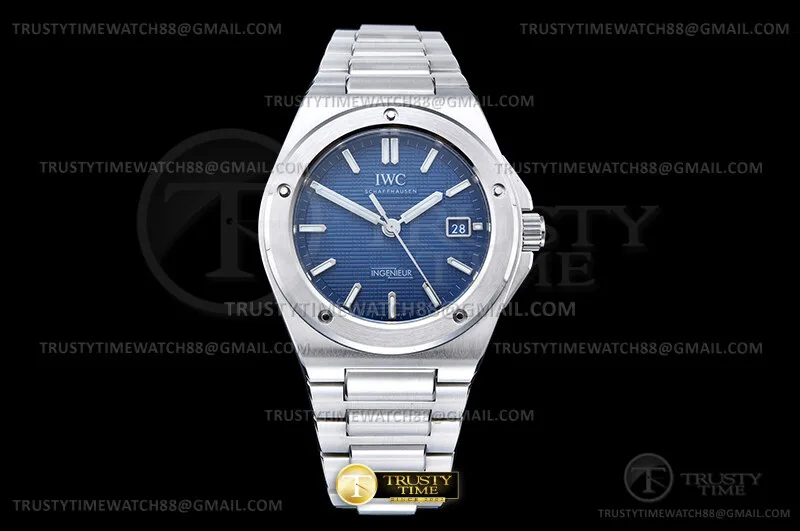 IWC0578B - Ingenieur IW323904 SS/SS Blue MZF A2892 Mod