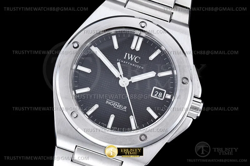IWC0578E - Ingenieur IW323904 SS/SS Black MZF A2892 Mod