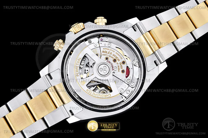 ROLDYT0798A - Daytona 126503 YG/SS Wht/Stk RWF JH4131-FS