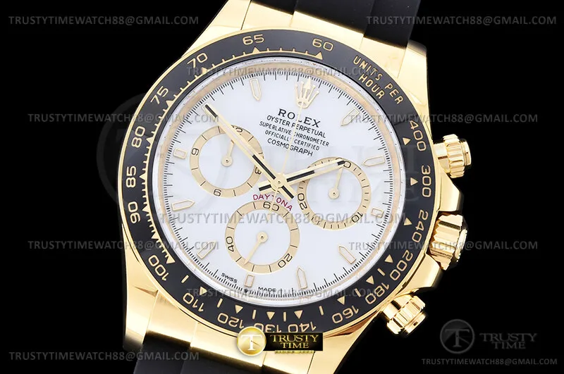 ROLDYT0812A - Daytona 126518 Wt YG/RU Wht/Stk RWF JH4131-FS
