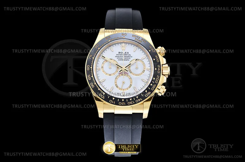 ROLDYT0812A - Daytona 126518 Wt YG/RU Wht/Stk RWF JH4131-FS