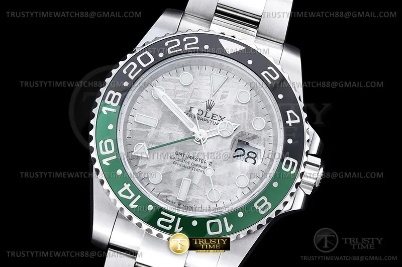 ROLGMT0399F - GMT II 126719 Grn/Blk Oyst SS/SS Met ARF V3 DD3285