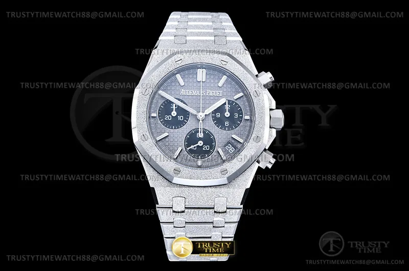 AP0972B-Royal Oak Chrono 26240 Frst Wt SS/SS Gry/Stk DDF DD4401