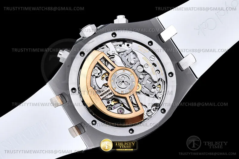 AP0973D - Royal Oak Chrono 26240 SS/RU Silv.Wh/Stk DDF DD4401