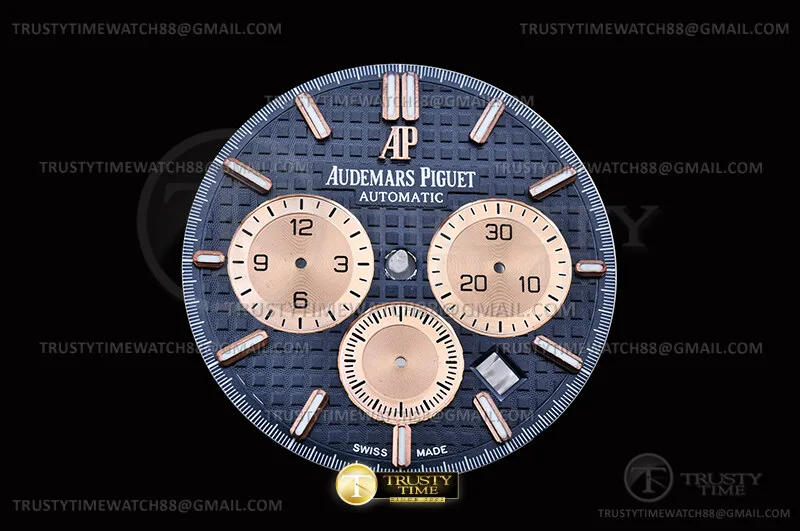 APACC0020A - AP RO Chrono 23661OR Blue/RG Dial SWF