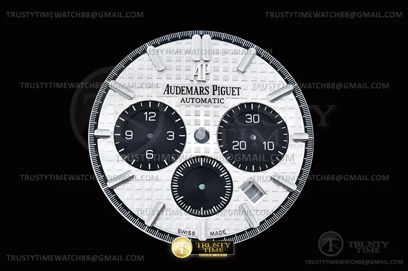 APACC0020C - AP RO Chrono 23661ST White/Black Dial SWF