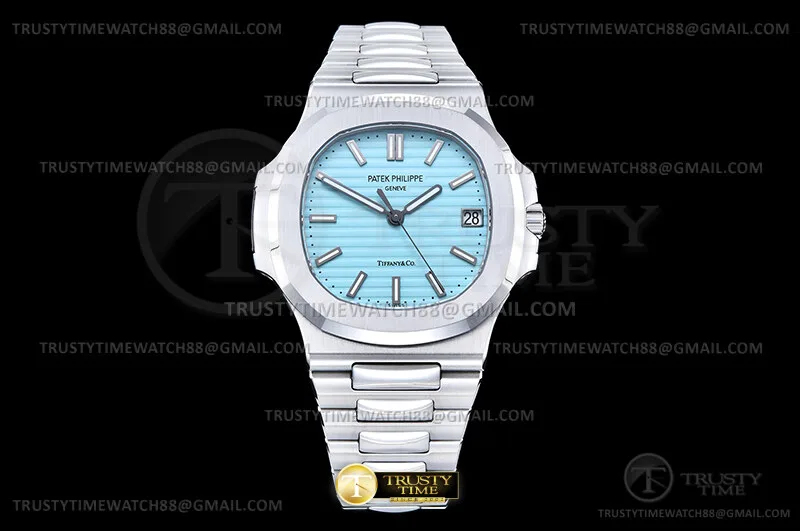 PP0557B -Nautilus Jumbo 5711 SS/SS Tiff & Co azul/Stk AGF DPB330