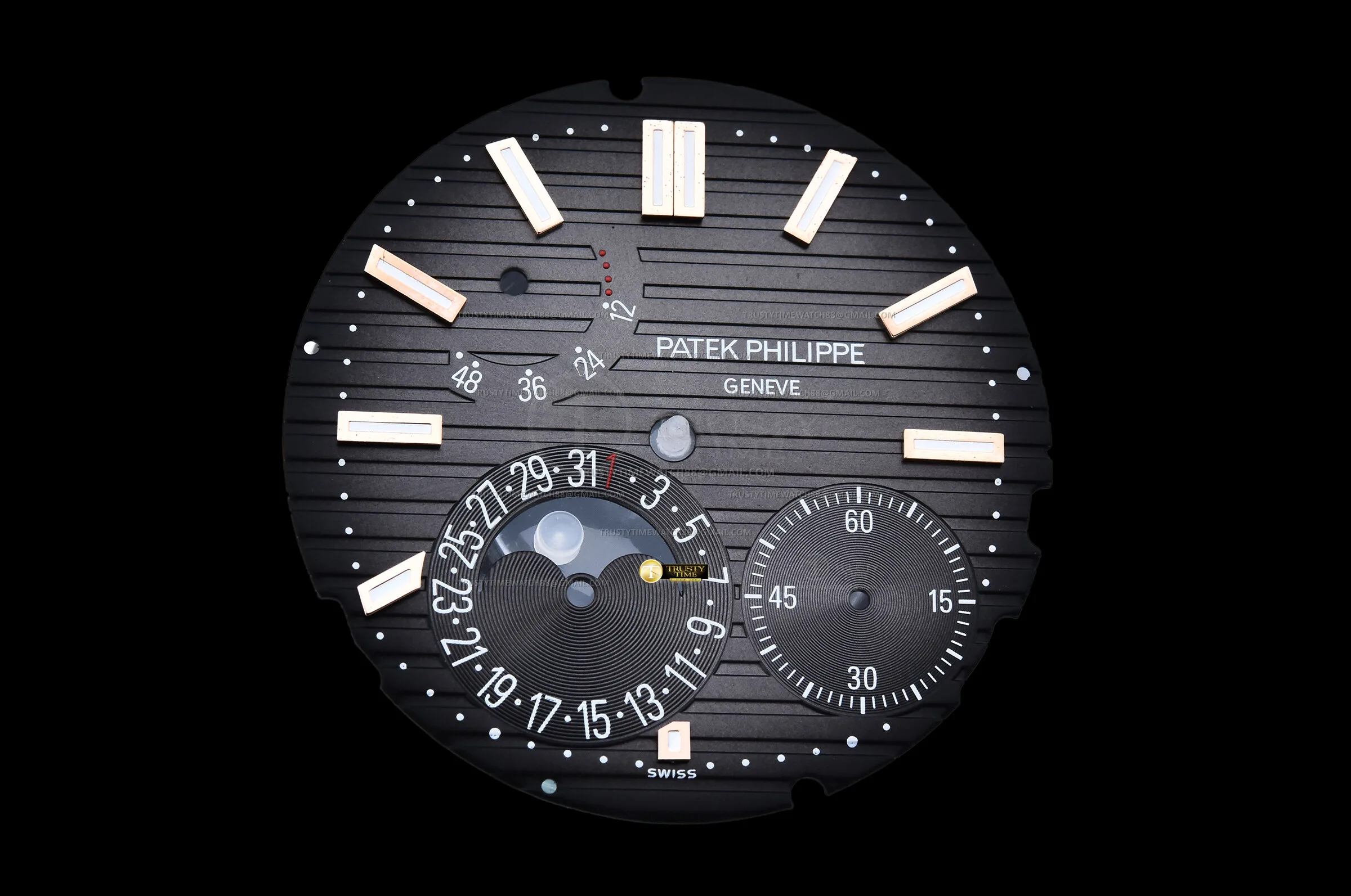 PPACC009D - Patek Nautilus Ref.5712 Dark Grey Dial Part SWF