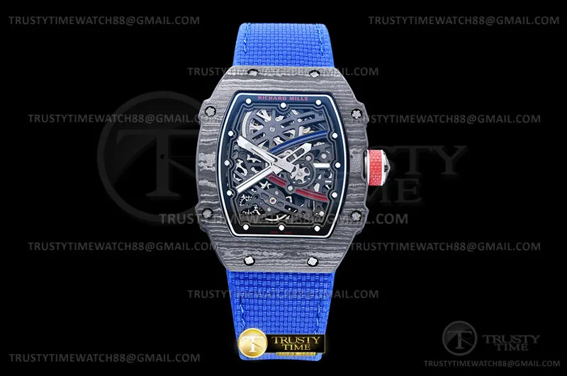 RM0332B -RM67-02 Blue NTPT FC/NY Blk Skele RICH CRMA7-SC