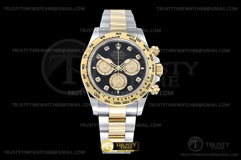 ROLDYT0820D - Daytona 126503 904 YG/SS Blk/Gold/Dia UFO UF4131