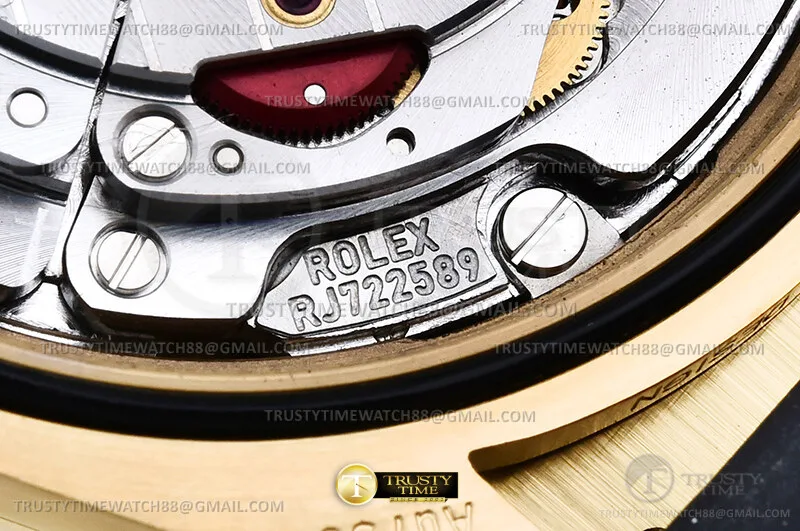 ROLDYT0822D-Daytona 126518 Wt YG/RU Gld/Blk/Stk QF V18 JH4131-FS