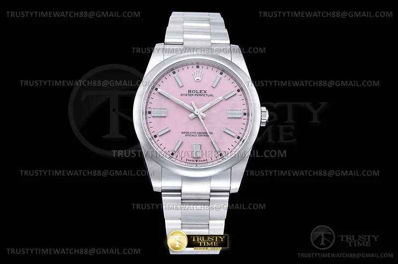 ROYP057J-Oyster Pert 41 904 124300 SS/SS Pink CLEAN PLUS DD3230