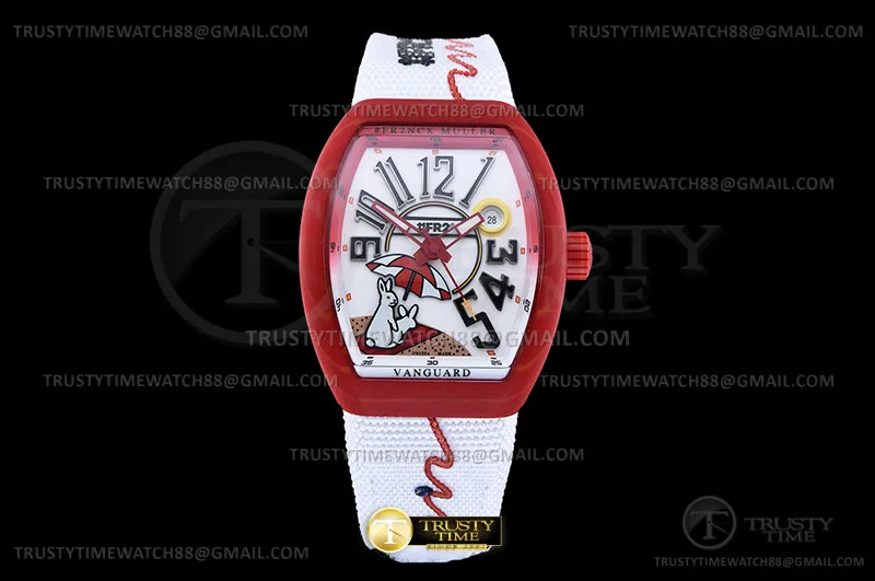FM198C - Vanguard #FR2 Rabbits HW Red FC/NY Wht/Num ABF A2824