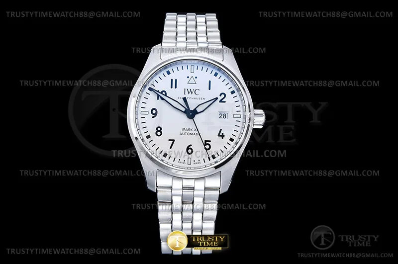 IWC0579A - Pilot Watch IW328208 Mark XX SS/SS Wht MZF A2892 Mod