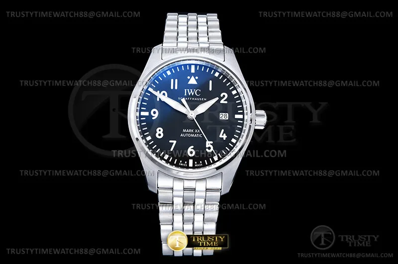 IWC0579D - Pilot Watch IW328208 Mark XX SS/SS Blk MZF A2892 Mod