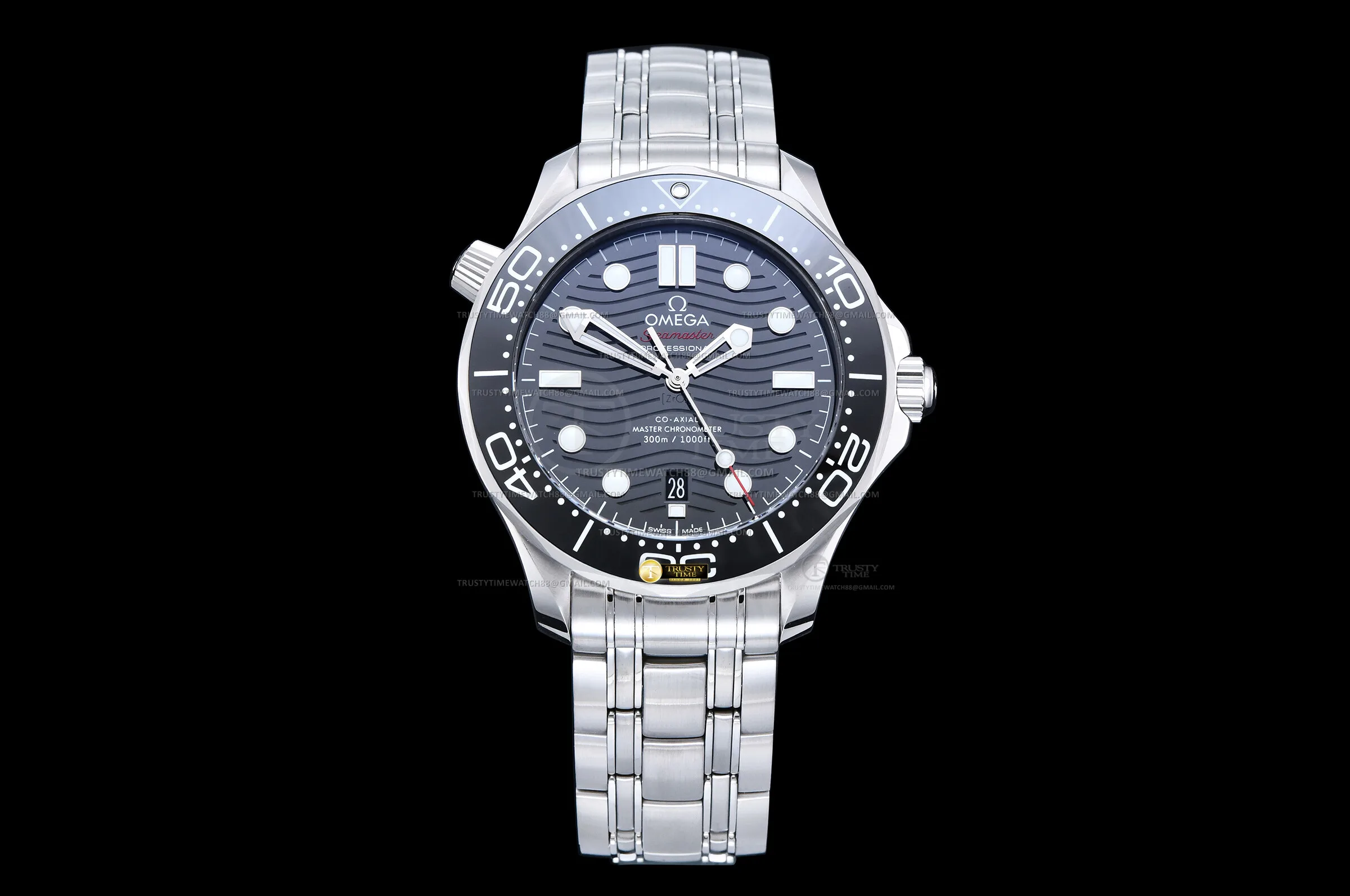 OMG0938D - Seamaster 300m 2018 SS/SS noir ORF OR8800-FS