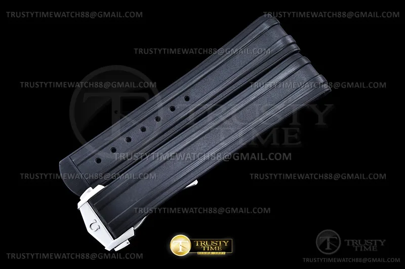 OMGACC022A- 2018 Seamaster Diver 300M Black Rubber Strap ORF 1:1