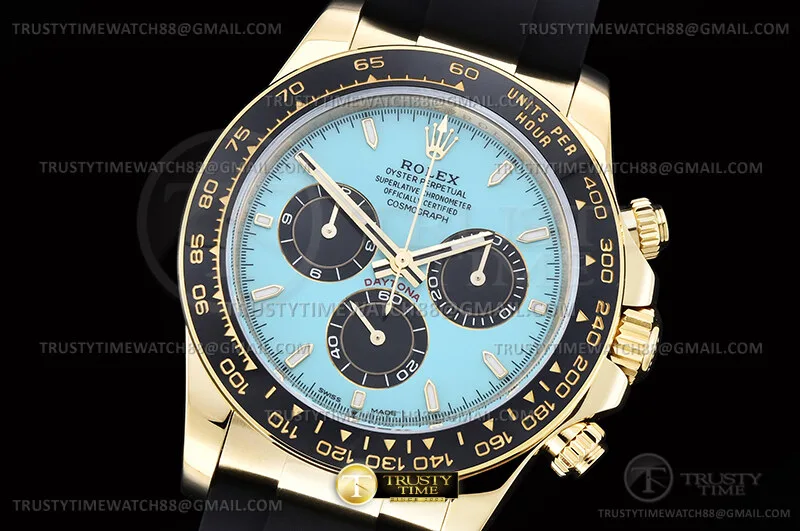 ROLDYT0832C - Daytona 126518 904L Wt YG/RU Tiff.B/Stk ZF SH4131