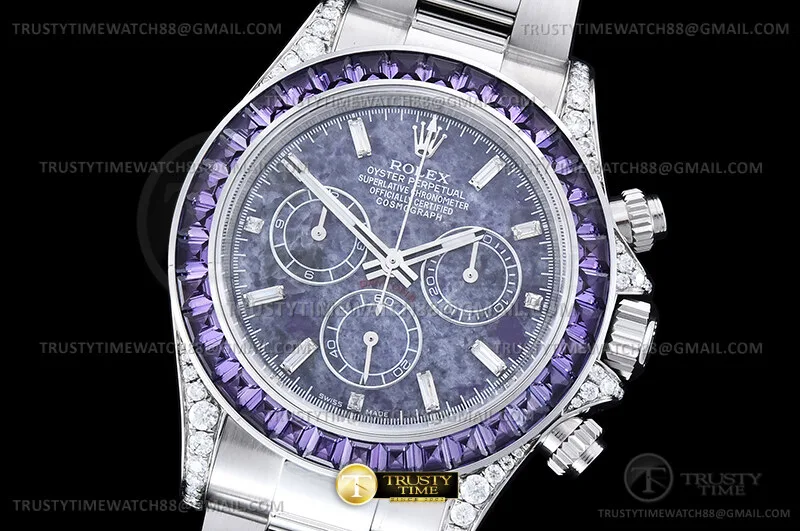 ROLDYT0836E- Daytona 126596SABV Winter SS/SS Blue/Dia RXF DD4130