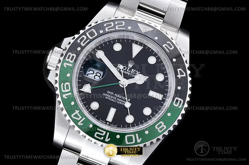 ROLGMT0405B - GMT II 126720VTNR Oys SS/SS Blk RICH V2 JH3285