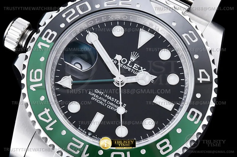 ROLGMT0405B - GMT II 126720VTNR Oys SS/SS Blk RICH V2 JH3285