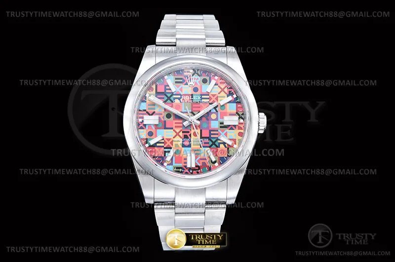 ROYP061 - Oyster Pert. 41mm 134300 SS/SS M.Color QF JH3230-FS