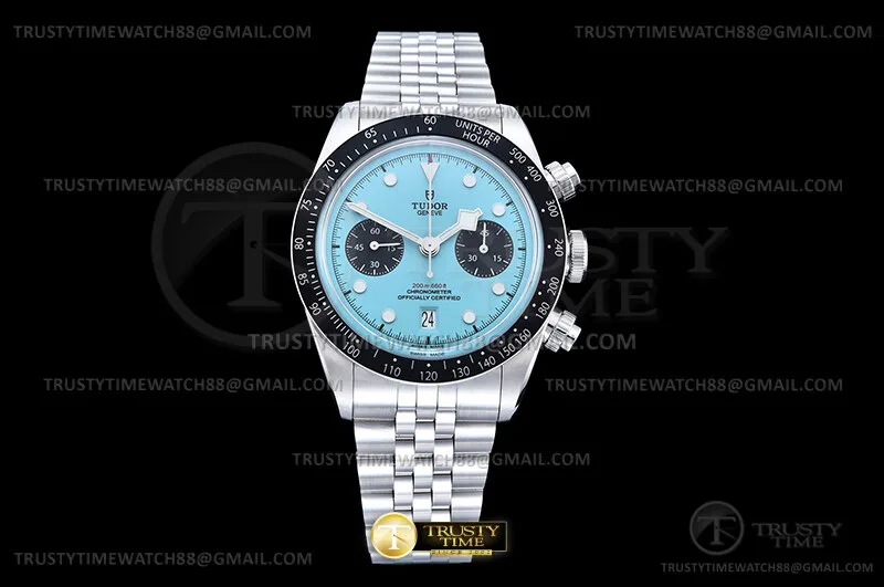 TUD133C - Black Bay Chrono Jub M79360N SS/SS T.Blue ZF DD7750
