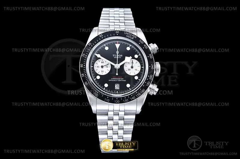 TUD133D - Black Bay Chrono Jub M79360N SS/SS Nero ZF DD7750