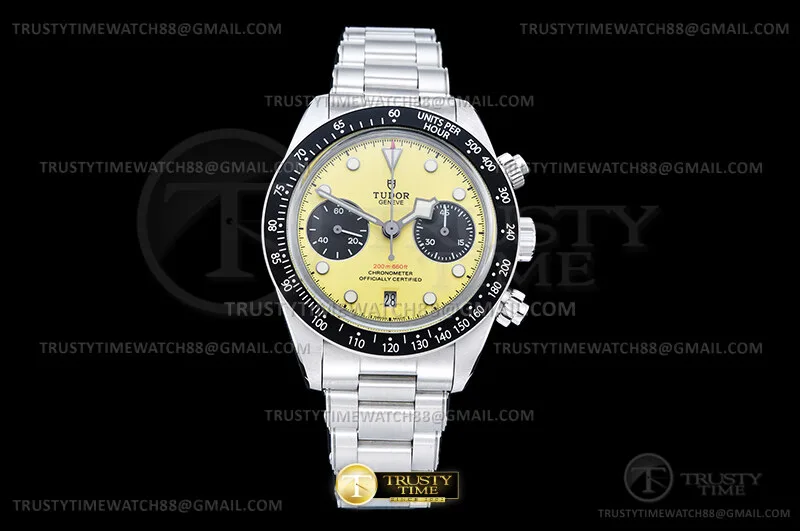 TUD135B - Negro Bay Chrono Oys Rvt M79310N SS/SS Yllw WMF DD7750